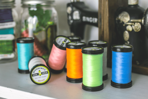 Add a totally new dimension to any project with Ahrora's 8 glow in the dark thread colours.
