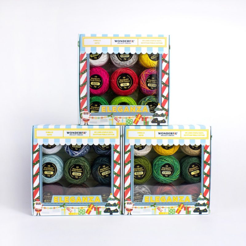 Eleganza™️ 8wt Perle Cotton Holiday Pack